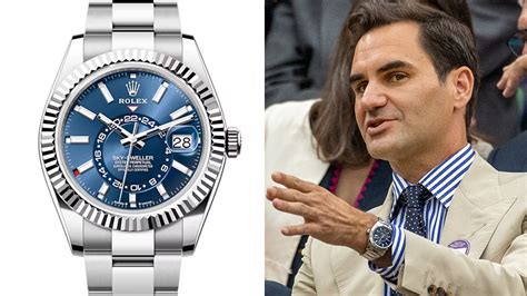 rolex sky dweller federer|roger Federer Rolex collection.